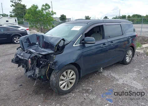 2017 Kia Sedona Ex from USA, damaged, VIN KNDMC5C17H6261595